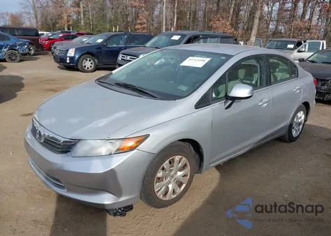 2012 Honda Civic Lx z USA, uszkodzony, nr VIN 19XFB2F58CE090139